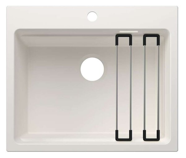 Blanco Etagon 6 - Lavello in silgranit, 60x51 cm, con accessori, bianco 527751