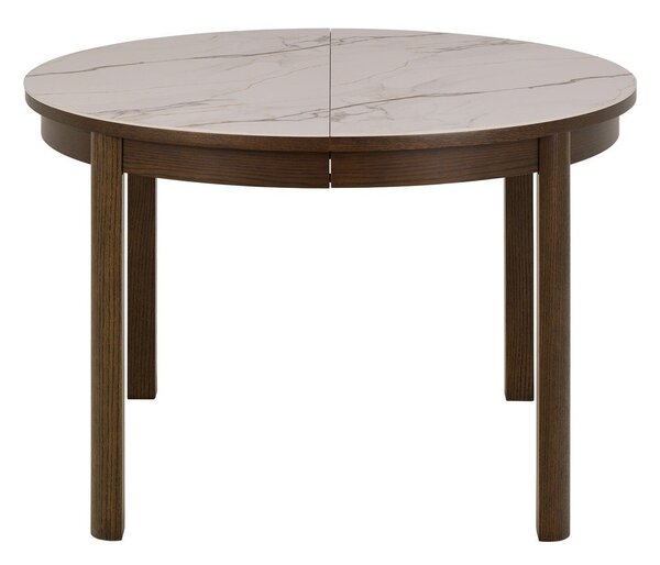 Tavolo da pranzo rotondo con piano in ceramica allungabile ø 120 cm Southampton – Actona