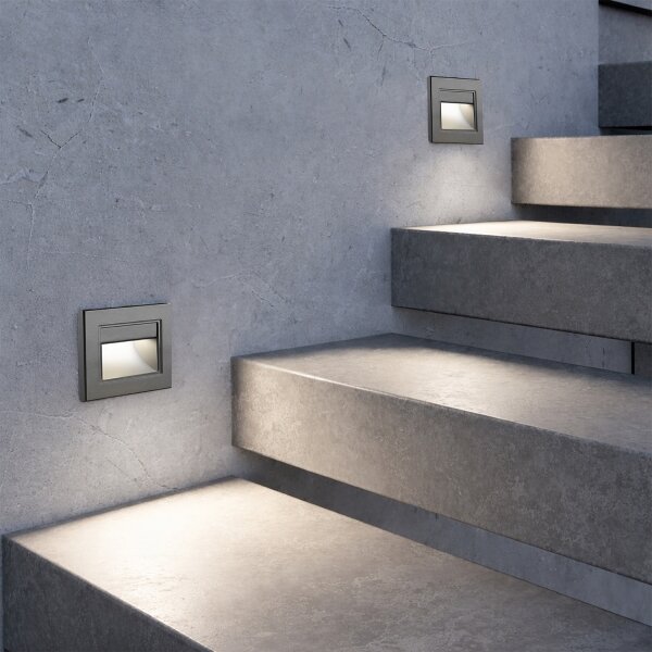 Brilagi - Lampada LED per scale STEP LIGHT LED/1,5W/230V IP44 antracite