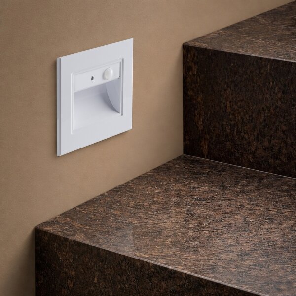 Brilagi - Lampada per scale a LED con sensore STEP LIGHT LED/1,5W/230V IP44 bianca