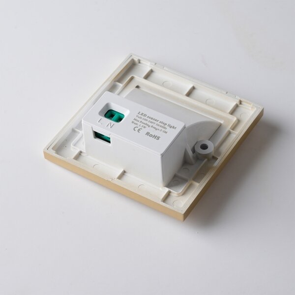 Brilagi - Lampada per scale LED con sensore STEP LIGHT LED/1,5W/230V IP44 dorata