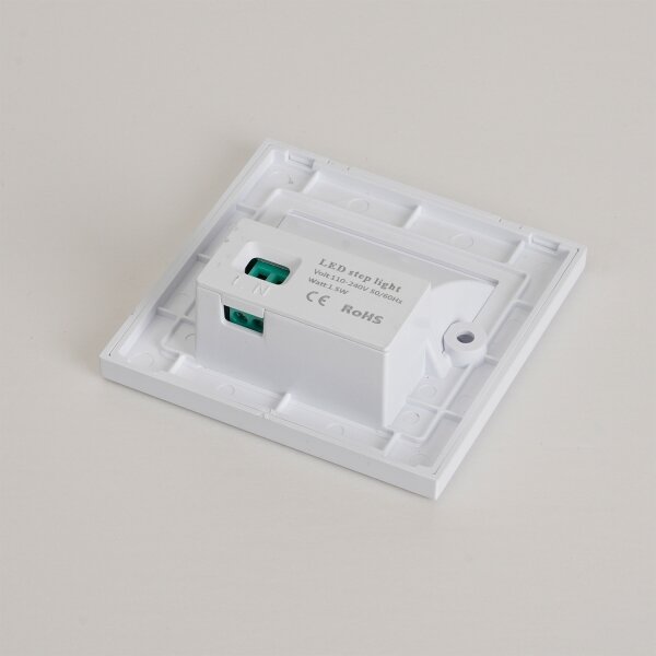 Brilagi - Lampada LED per scale STEP LIGHT LED/1,5W/230V IP44 bianca