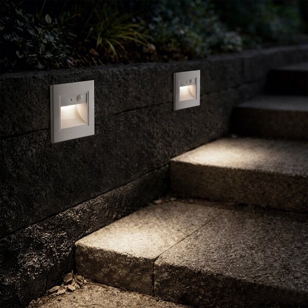 Brilagi - Lampada per scale a LED con sensore STEP LIGHT LED/1,5W/230V IP44 bianca
