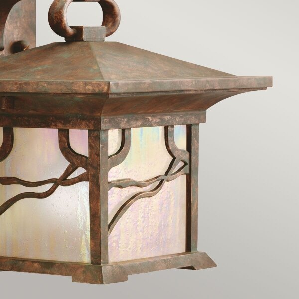Quintiesse QN-MORRIS-S - Lampada da parete esterna MORRIS S 1xE27/60W/230V IP44 bronzo