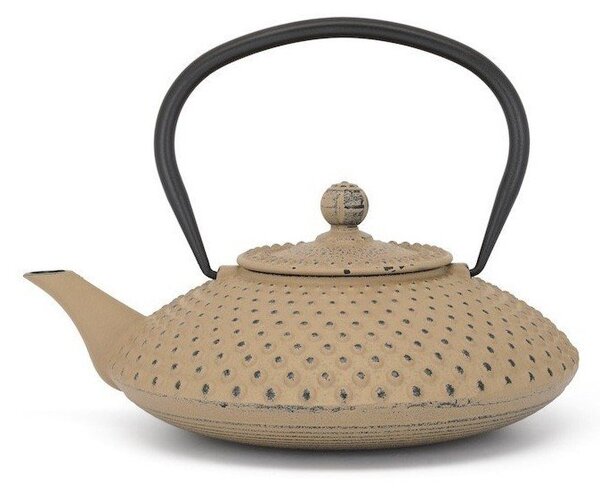 Teiera beige in ghisa 1,25 l Xilin – Bredemeijer