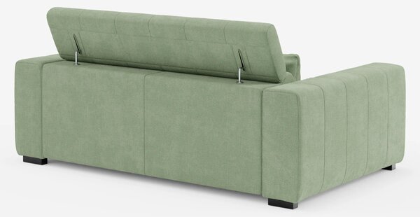 Doric divano 3 posti con sedute allungabili tramite relax elettrico -