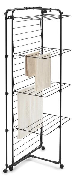 Stendino nero opaco 30 m HangOn Tower – Brabantia