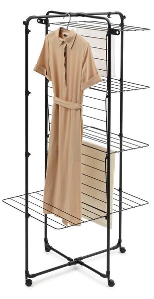 Stendino nero opaco 30 m HangOn Tower – Brabantia