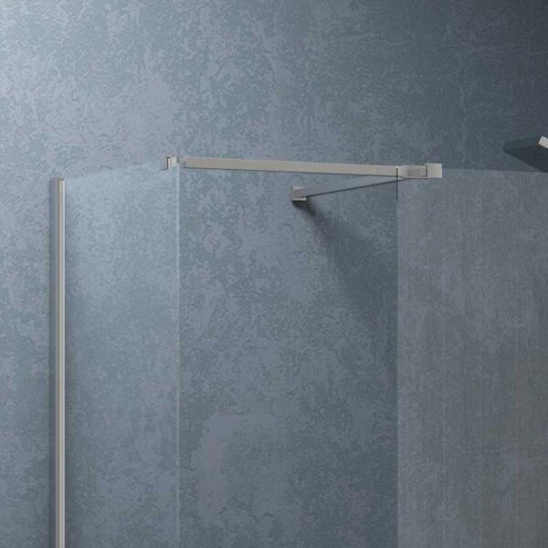 Kamalu doccia walk in angolare 70x80cm vetro 8mm | kw2000