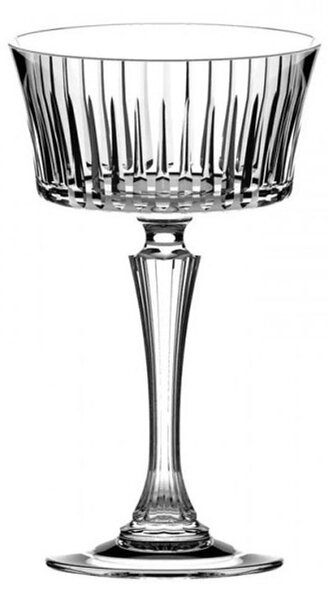 <p>Coppa Champagne Rcr Timeless, 26 cl, set di 6 in vetro Luxion. Altezza 16.7 cm, diametro 10 cm. Design esclusivo, perfetto per celebrare con stile ed eleganza.</p>