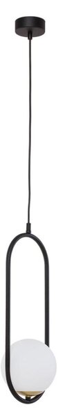 Jupiter 1726 - Lampadario a sospensione con filo IGON 1xE14/40W/230V nero