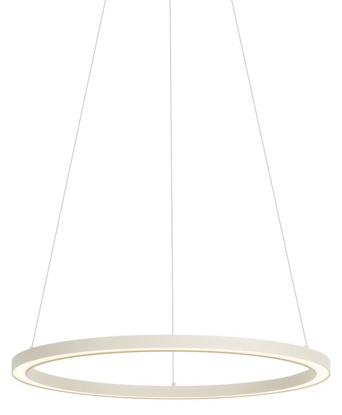 Lampada a Sospensione di Design Beige 60cm incl. LED Dimmerabile a 3 Livelli - Girello