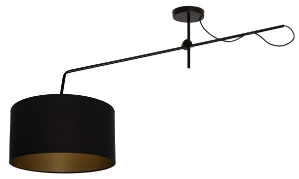 LED lampada da soffitto regolabile VENICE 1xE27/60W/230V nero/oro