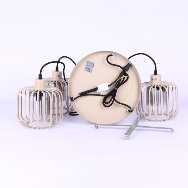 Globo 15758-3H - Lampada a sospensione con cavo ALFRED 3xE27/40W/230V