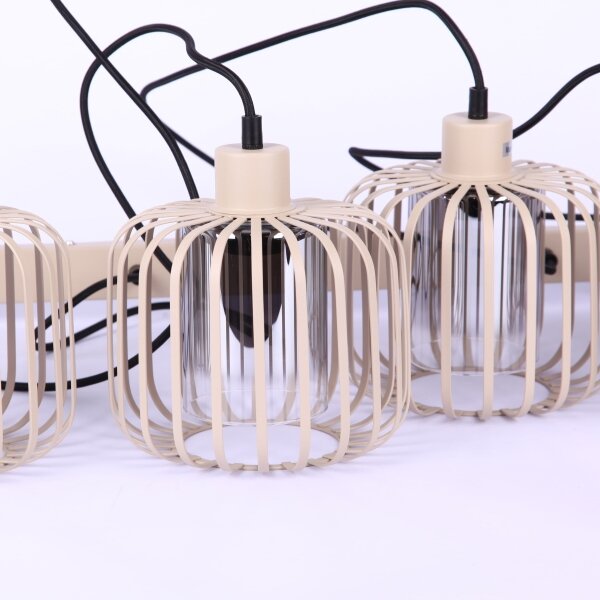Globo 15758-3H - Lampada a sospensione con cavo ALFRED 3xE27/40W/230V