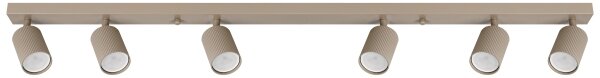 Plafoniera con 6xGU10/35W/230V, beige