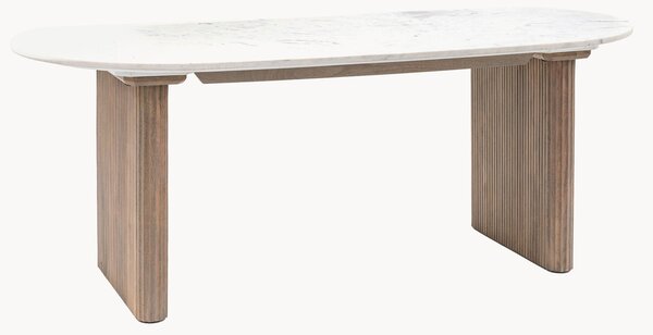 Tavolo ovale Marmo, 200 x 90 cm