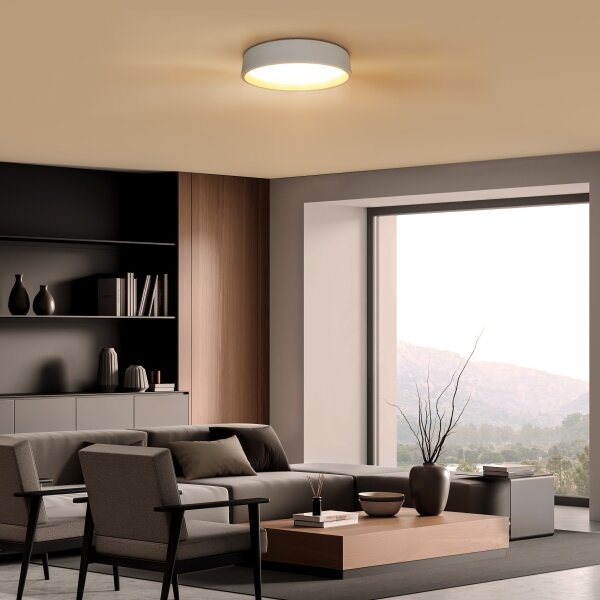 Solight WO8017 - Plafoniera LED dimmerabile LARIOS LED/48W/230V+RC diametro 39 cm bianco