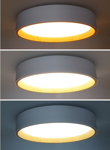 Solight WO8017 - Plafoniera LED dimmerabile LARIOS LED/48W/230V+RC diametro 39 cm bianco