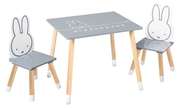 Set di mobili per bambini 3 pz Miffy – Roba