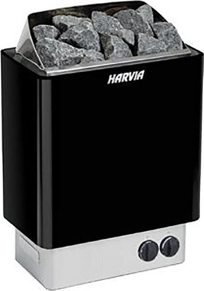 Stufa per sauna Harvia Kip nera 8,0 kW | con sistema di controllo integrato | HBK800230