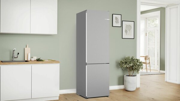 Bosch Frigorifero Combinato Capacit 363 Litri Classe energetica B Raffreddamento Total No Frost colore Acciaio Inox - KGN392LBF Serie 4
