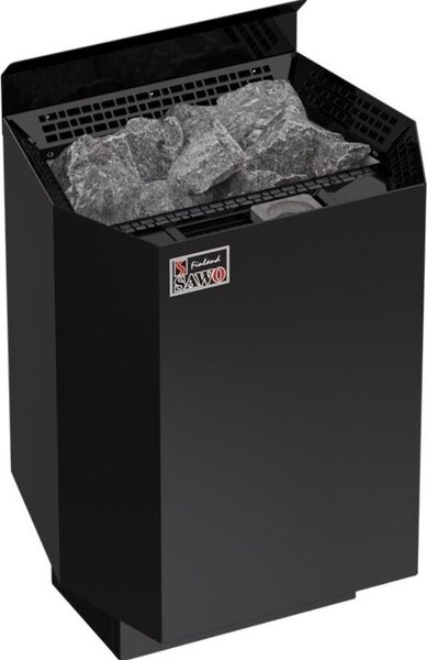 Sauna combinata Sawo Nordex Mini Combi 3,6 kW, nera | richiede un comando esterno | NRMC-36NS-BL-Z