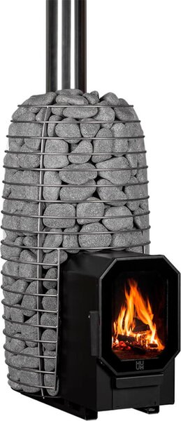 Stufa a legna per sauna HUUM Hive Flow Mini LS, 2.Bimschv