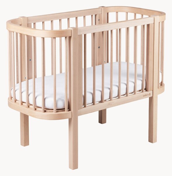 Lettino per bambini in faggio Nighty, 91 x alt. 80 cm