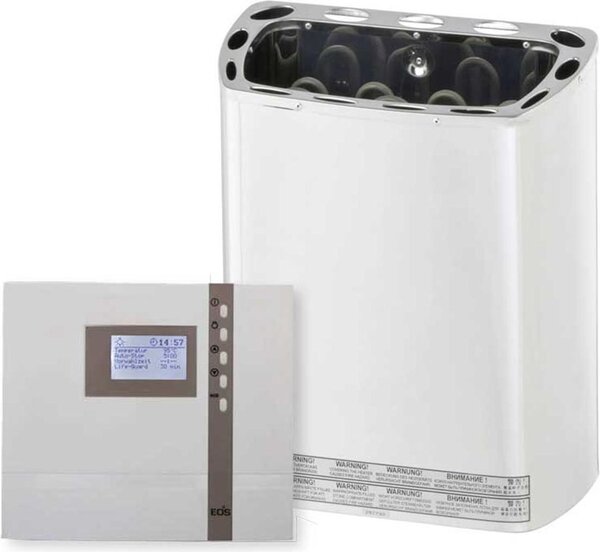 Sawo Mini 3,6 kW, set di riscaldamento per sauna con EOS ECON D3