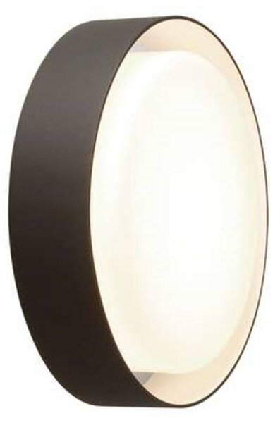 MARSET Applique da esterni Plaff-on!, dimmerabile, Nero, Alluminio, Design, Applique da esterni