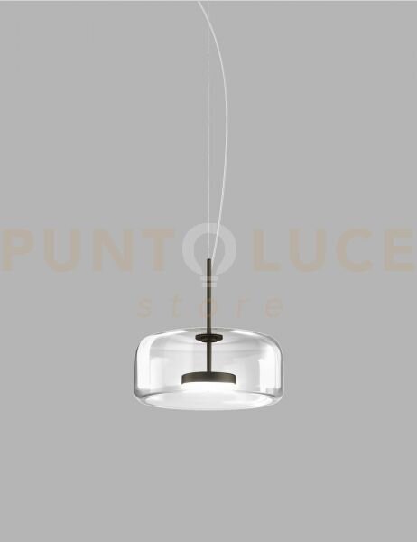 Jube sospensione led 13w 2000lm 3000k dimmerabile 1g cristallo tra
