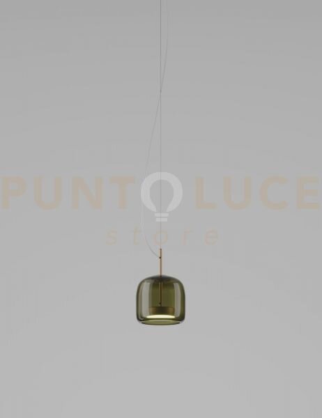 Jube sospensione led 13w 2000lm 3000k dimmerabile s verde antico t