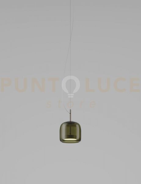 Jube sospensione led 13w 2000lm 3000k dimmerabile s verde antico t