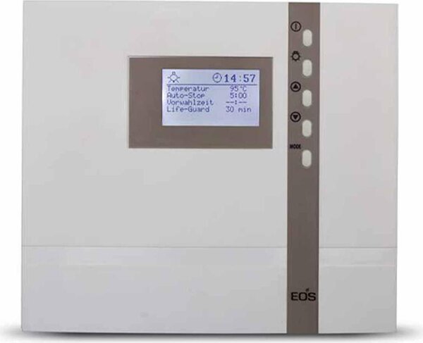 Controllo sauna Eos Econ D2 | per stufa elettrica sauna secca | fino a 9 kW