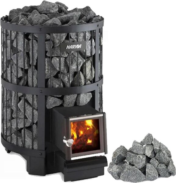 Set di stufe per sauna a legna Harvia Legend 240 Sl con pietre