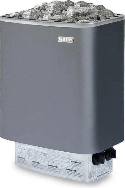 Stufe Per Saune Narvi Nm con controllo integrato 9,0 kW Grigio | 900335