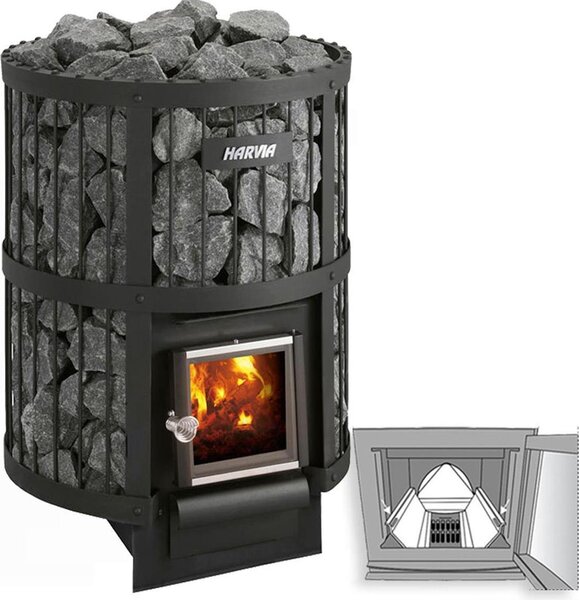 Stufa a legna Legend 240 con Bimschv