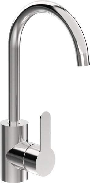 Rubinetto da cucina Inox- Acciaio spazzolato 340 mm