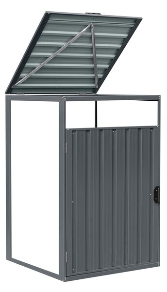 Estensione della cassa con supporto per 1 contenitore da 120l o 240l Alabama CoverTech antracite