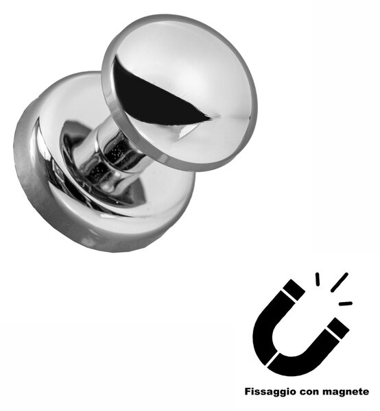 Porta accappatoio/porta asciugamani MAGNETICO per Termoarredo Hangy Grip Tenuta fino a 3 KG e moderno in metallo