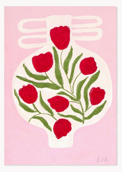 Stampa digitale incorniciata Vase No. 02