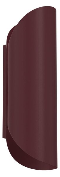 Applique da parete BARBOS 2xG9/8W/230V bordeaux