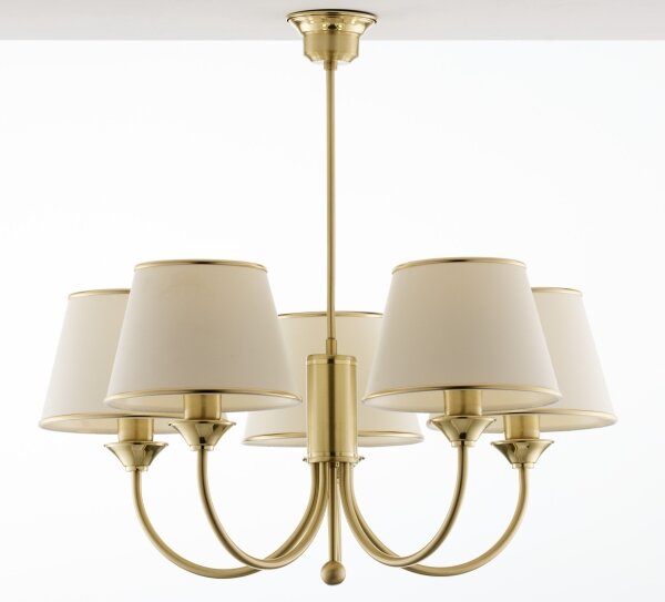 Jupiter 286 - CL 5 - Lampadario a stelo CLASSIC 5xE27/60W/230V