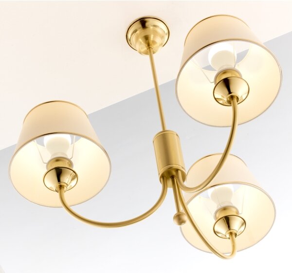 Jupiter 284- CL 3 - Lampadario a stelo CLASSIC 3xE27/60W/230V
