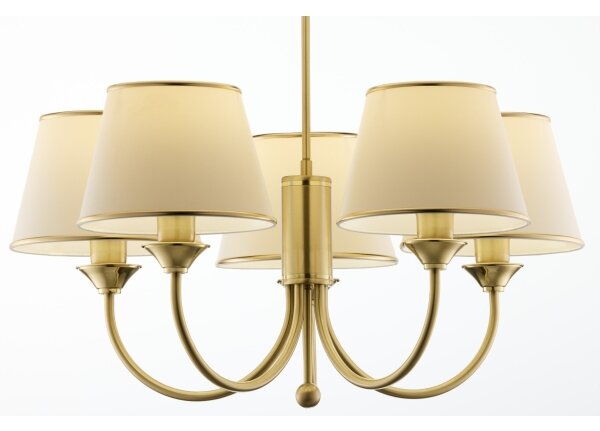 Jupiter 286 - CL 5 - Lampadario a stelo CLASSIC 5xE27/60W/230V