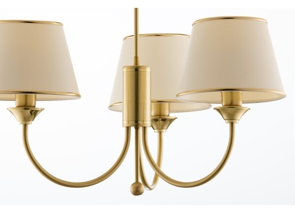Jupiter 284- CL 3 - Lampadario a stelo CLASSIC 3xE27/60W/230V