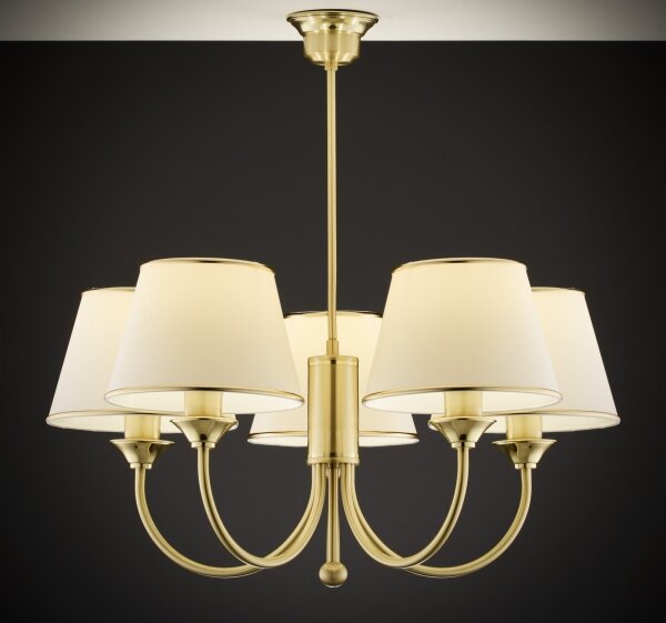 Jupiter 286 - CL 5 - Lampadario a stelo CLASSIC 5xE27/60W/230V