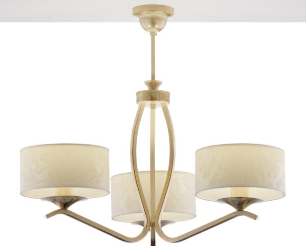 JUPITER 1274-KS3E - Lampadario su stelo KASZMIR 3xE27/60W