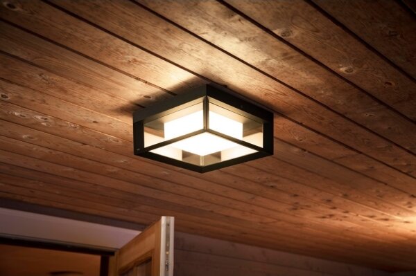 Philips 17438/30/P7 - LED RGB Lampada da esterno Hue ECONIC LED/15W/230V IP44